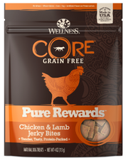 Wellness Core Power Packed Chicken Lamb Jerky Dog Treat 4oz by Pet Food Warehouse