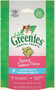 Greenies Cat Treat Salmon 2.1oz by Pet Food Warehouse