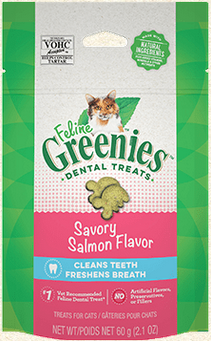 Greenies Cat Treat Salmon 2.1oz by Pet Food Warehouse