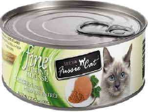 Fussie Cat Fine Dining Mousse Chicken with Pumpkin Entrée 2.47oz by Pet Food Warehouse