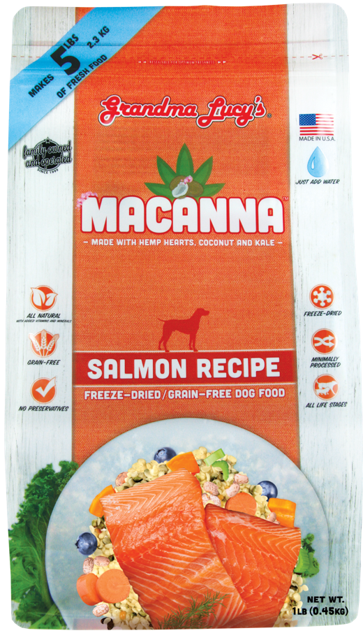 Grandma Lucy's Macanna Salmon Dog Food 1lb by Pet Food Warehouse