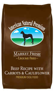 American Natural Premium Beef Cauliflower & Carrots Dog Food 30lb by Pet Food Warehouse