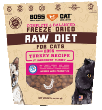 Boss Cat Freeze Dried Turkey Nuggs 9oz by Pet Food Warehouse