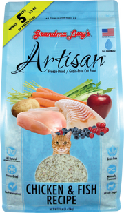 Grandma Lucy's Artisan Chicken & Fish Cat Food 1lb by Pet Food Warehouse