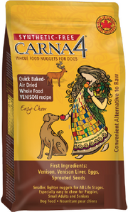 Carna4 Grain Free Venison Dog Food 5lb by Pet Food Warehouse