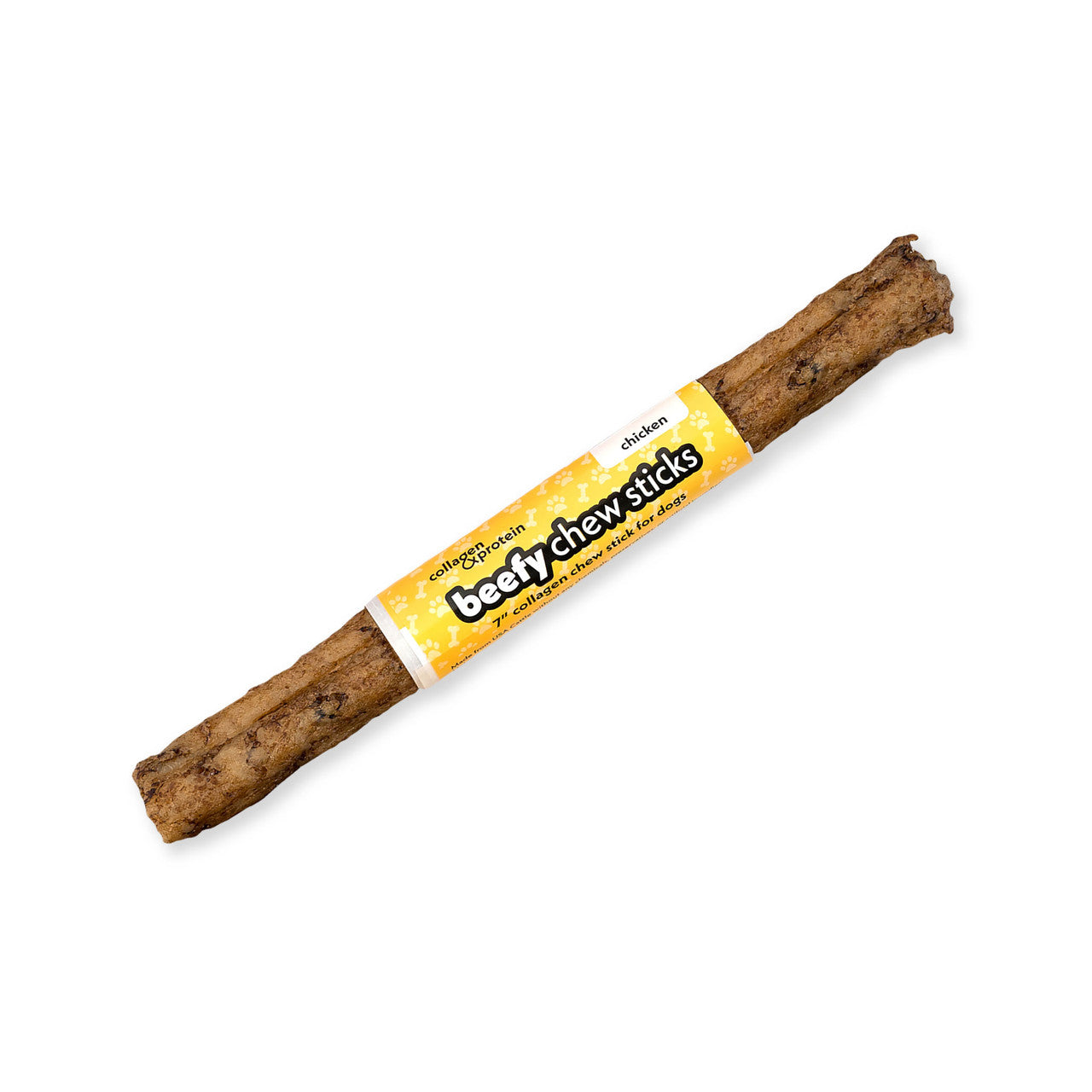 Frankly Collagen Beefy Stick Chicken 7" by Pet Food Warehouse