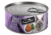 Fussie Cat Fine Dining Pate Mackerel with Beef Entrée 2.82oz by Pet Food Warehouse