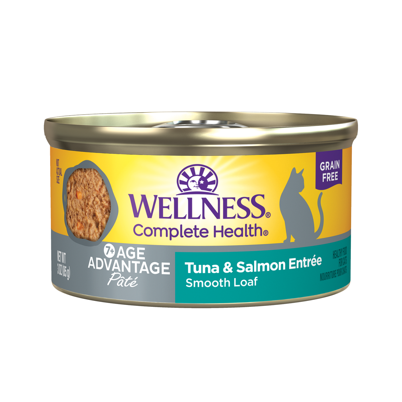 Wellness Complete Health Advantage Tuna Salmon Cat Food 3oz by Pet Food Warehouse