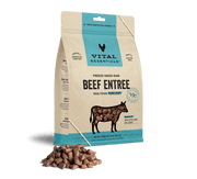 Vital Essentials Freeze-Dried Raw Entree Dog Food Mini Nibs Beef 14oz by Pet Food Warehouse