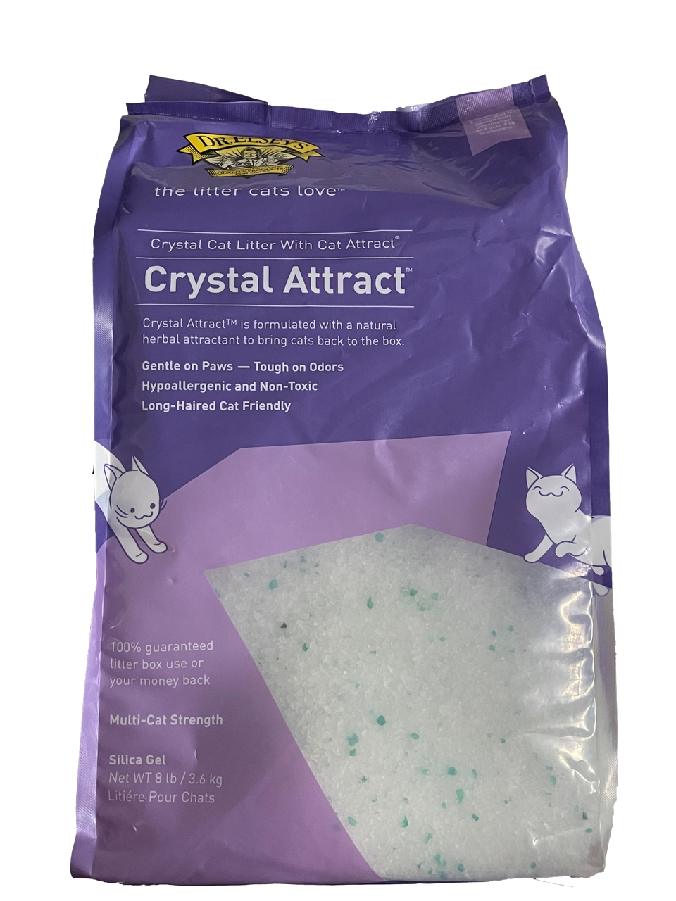 Precious Cat Crystal Silica Litter 8lb by Pet Food Warehouse