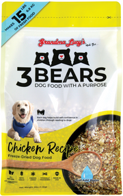 Grandma Lucy's 3 Bears Chicken Dog Food 3lb by Pet Food Warehouse
