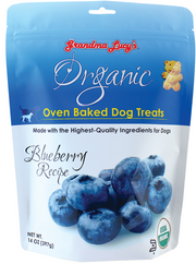 Grandma Lucy's Organic Baked Treats Blueberry Dog Treat 14oz by Pet Food Warehouse