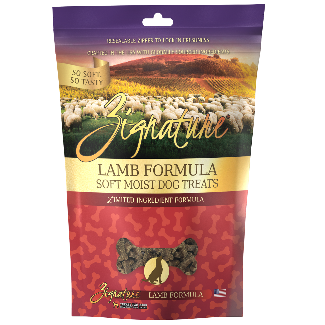 Zignature Soft Moist Treats For Dog Lamb 4oz by Pet Food Warehouse