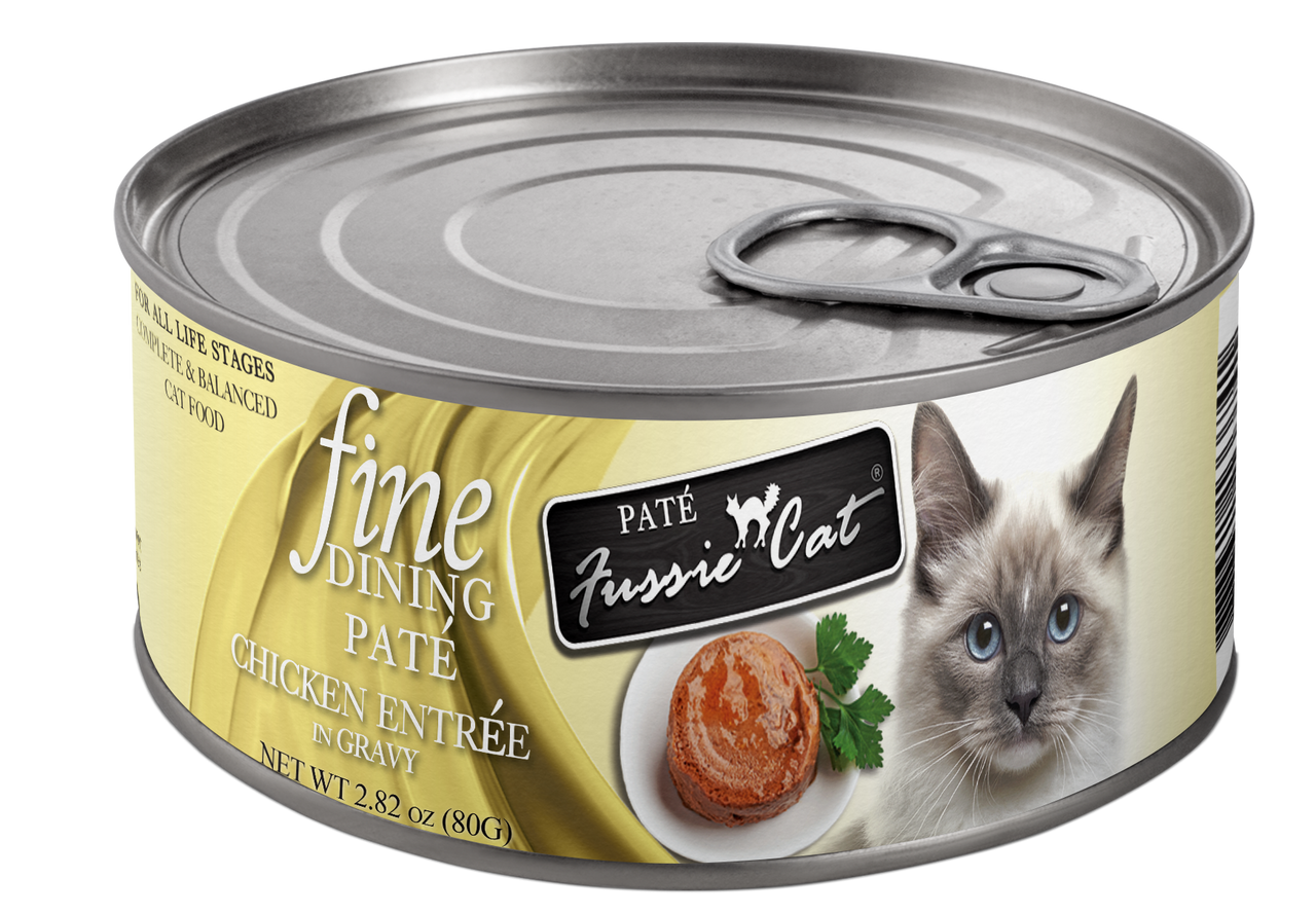 Fussie Cat Fine Dining Pate Chicken Entrée 2.82oz by Pet Food Warehouse