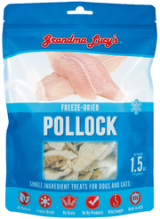 Grandma Lucy's Singles Pollock Dog Treat 1.5oz by Pet Food Warehouse