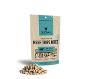 Vital Essentials Freeze-Dried Dog Treats Beef Tripe Bites 2.3oz by Pet Food Warehouse