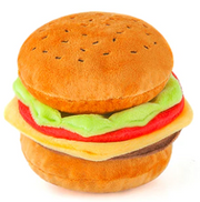 P.L.A.Y. American Classic Plush Burger by Pet Food Warehouse