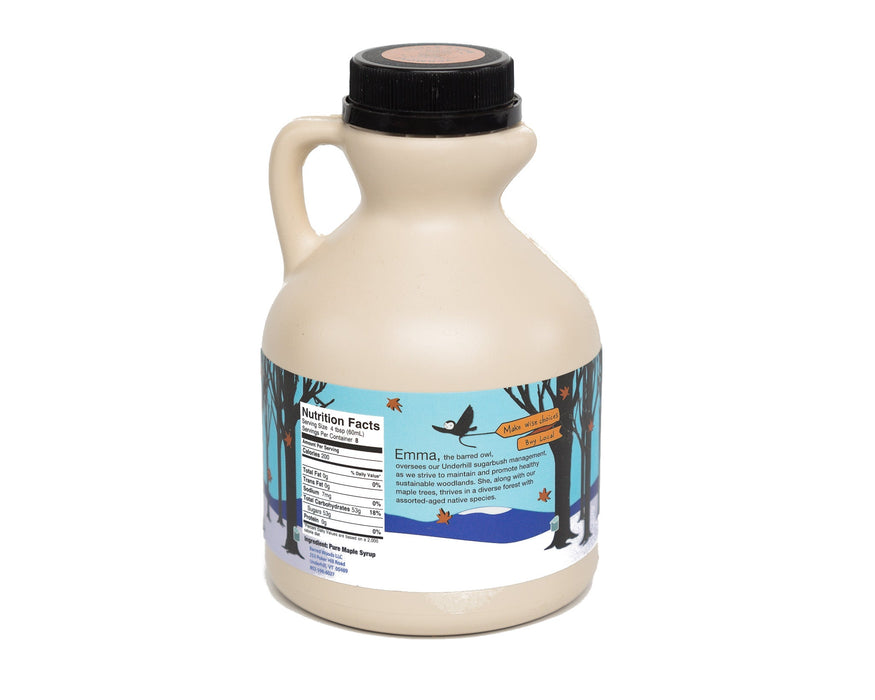 Pure Organic Vermont Maple Syrup - Pint Jug  - 16 ounces