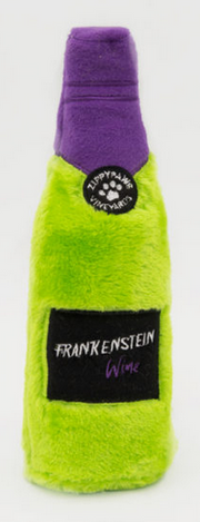 Zippy Paws Halloween Happy Hour Crusherz Frankenstein Wine by Pet Food Warehouse