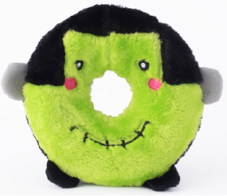 Zippy Paws Halloween Frankenstein's Monster Donutz Buddy by Pet Food Warehouse