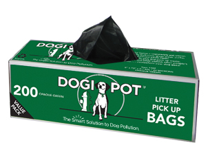 Dogipot 200 Count Litter Biodegradable Poop Bags by Pet Food Warehouse