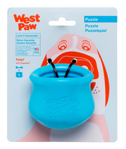 West Paw Topp Dog Toyl Aqua Small by Pet Food Warehouse