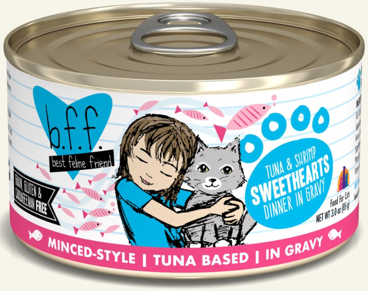 BFF Sweatheart Tuna Shrimp Cat Food 5.5oz by Pet Food Warehouse