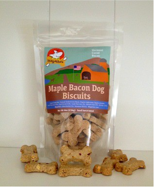 Wagatha's Maple Bacon Dog Biscuits Dog Treat 8oz by Pet Food Warehouse