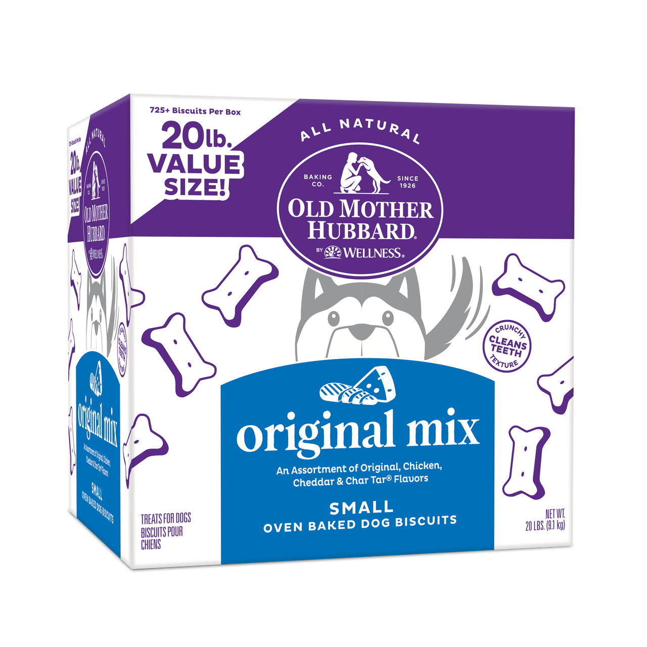 Old Mother Hubbard Small Old Fashioned Assorted Dog Biscuits Dog Treat 20# by Pet Food Warehouse