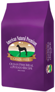 American Natural Premium Grain Free Ocean Fish Dog Food 12lb by Pet Food Warehouse