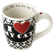 Petrageous 28oz. I Love My Cat Mug by Pet Food Warehouse