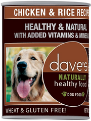 Dave's Chicken & Rice Dog Food 13.2oz by Pet Food Warehouse