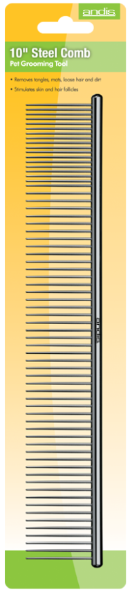 Andis Steel Comb 10" by Pet Food Warehouse