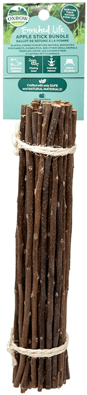Oxbow Apple Stick Bundle Small Animal Treat by Pet Food Warehouse