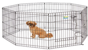 Midwest Contour Exercise Pen with Door 24" by Pet Food Warehouse