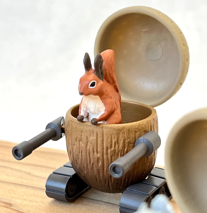 Gashapon Capsule Teen & Up Acorn Tank (Sold As An Individual Capsule) by Homeportonline