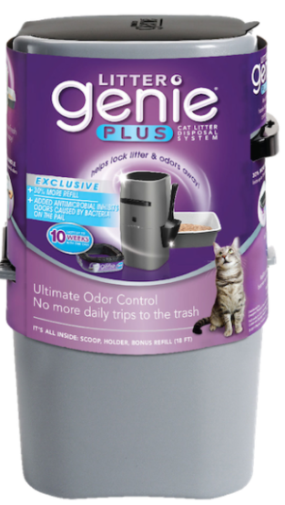 Energizer Litter Genie Plus Pail Black by Pet Food Warehouse