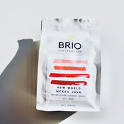 New World Mokka Java Coffee - 12 oz. by Brio Coffeeworks
