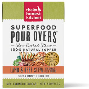 Honest Kitchen Pour Overs Lamb & Beef Superfood Dog Food 5.50z by Pet Food Warehouse
