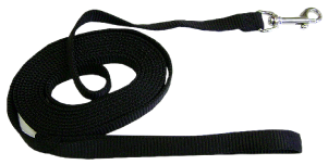 Hamilton Nylon Dog Traing Lead Black 15' by Pet Food Warehouse