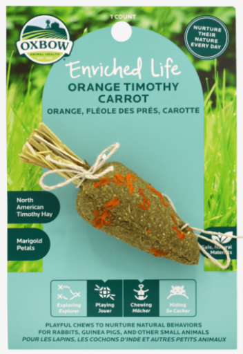 Oxbow Small Animal Timothy Carrot by Pet Food Warehouse