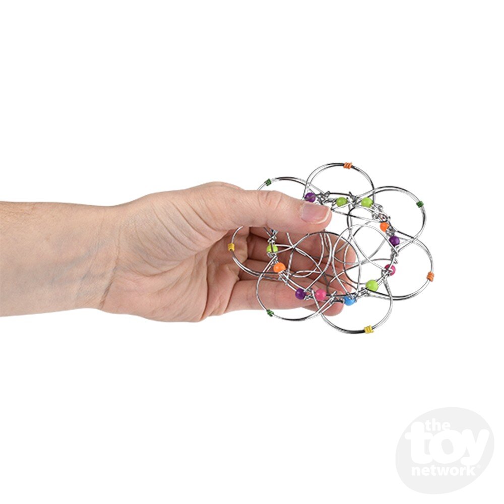 Puzzle Mandala Fidget Wire Toy & Meditative Aid 4" by Homeportonline