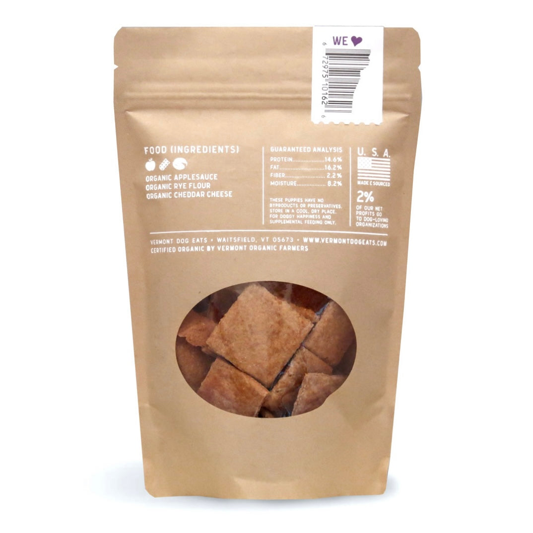 Vermont Dog Eats Tootsie's Tidbits by Houndstooth