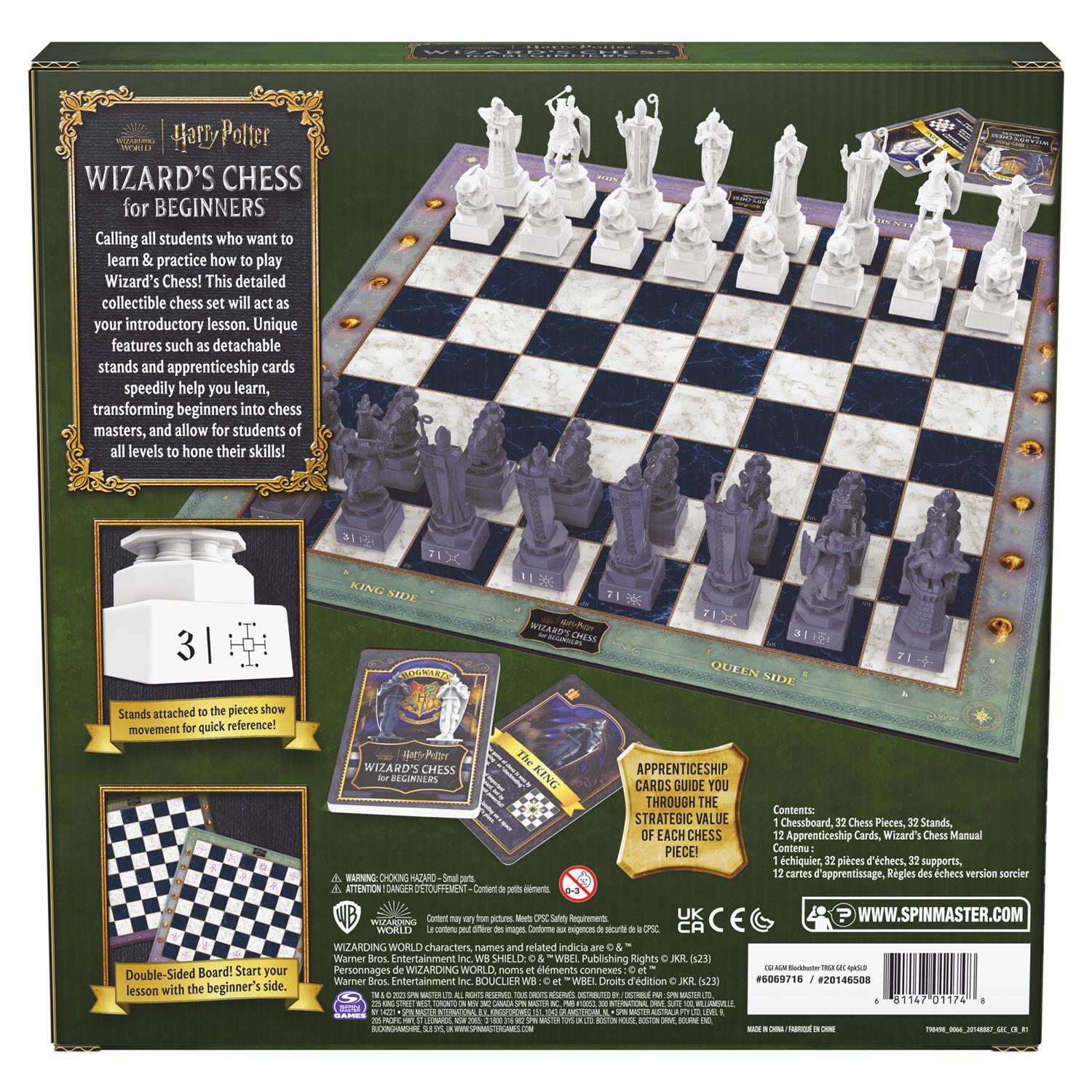 Game Chess For Beginners Wizarding World of Harry Potter by Homeportonline