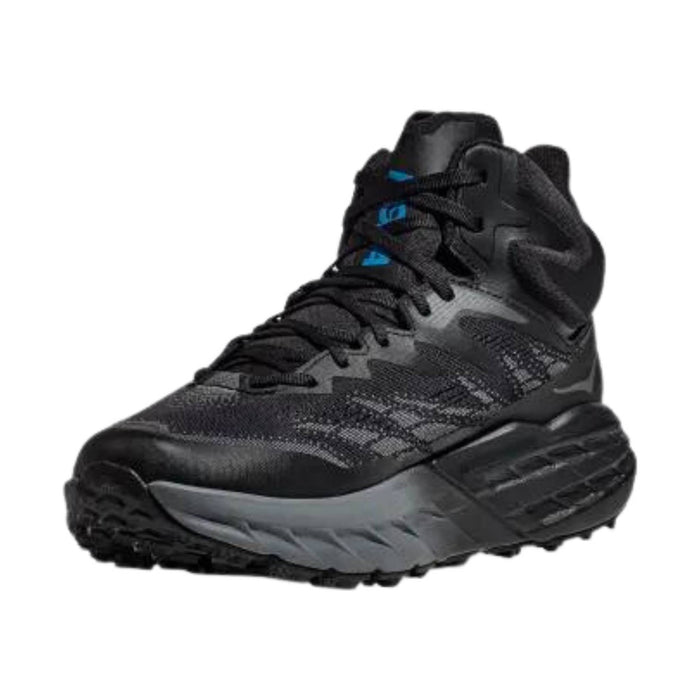 HOKA Men's Speedgoat 5 Mid GTX - Black/Blue