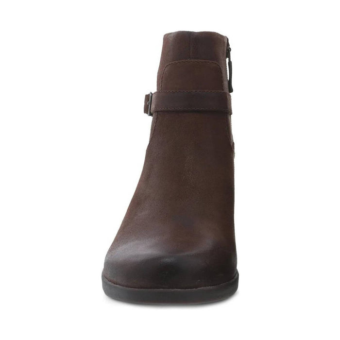 Dansko Women's Cagney Bootie - Brown Burnished Suede