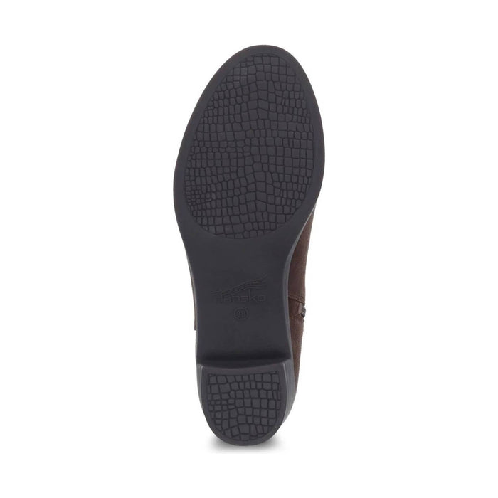 Dansko Women's Cagney Bootie - Brown Burnished Suede
