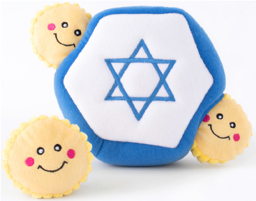 Zippy Paws Hanukkah Burrow by Pet Food Warehouse