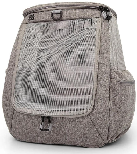 Travel Cat "The Navigator" Convertible Cat Backpack Heather Grey by Pet Food Warehouse