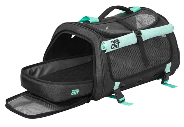 Travel Cat "The Transpurrter" Ultimate Calming Convertible Cat Carrier by Pet Food Warehouse